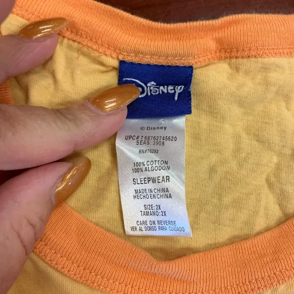 Disney Tinkerbell Sweet Tooth Night Shirt sz 2X - Picture 3 of 3